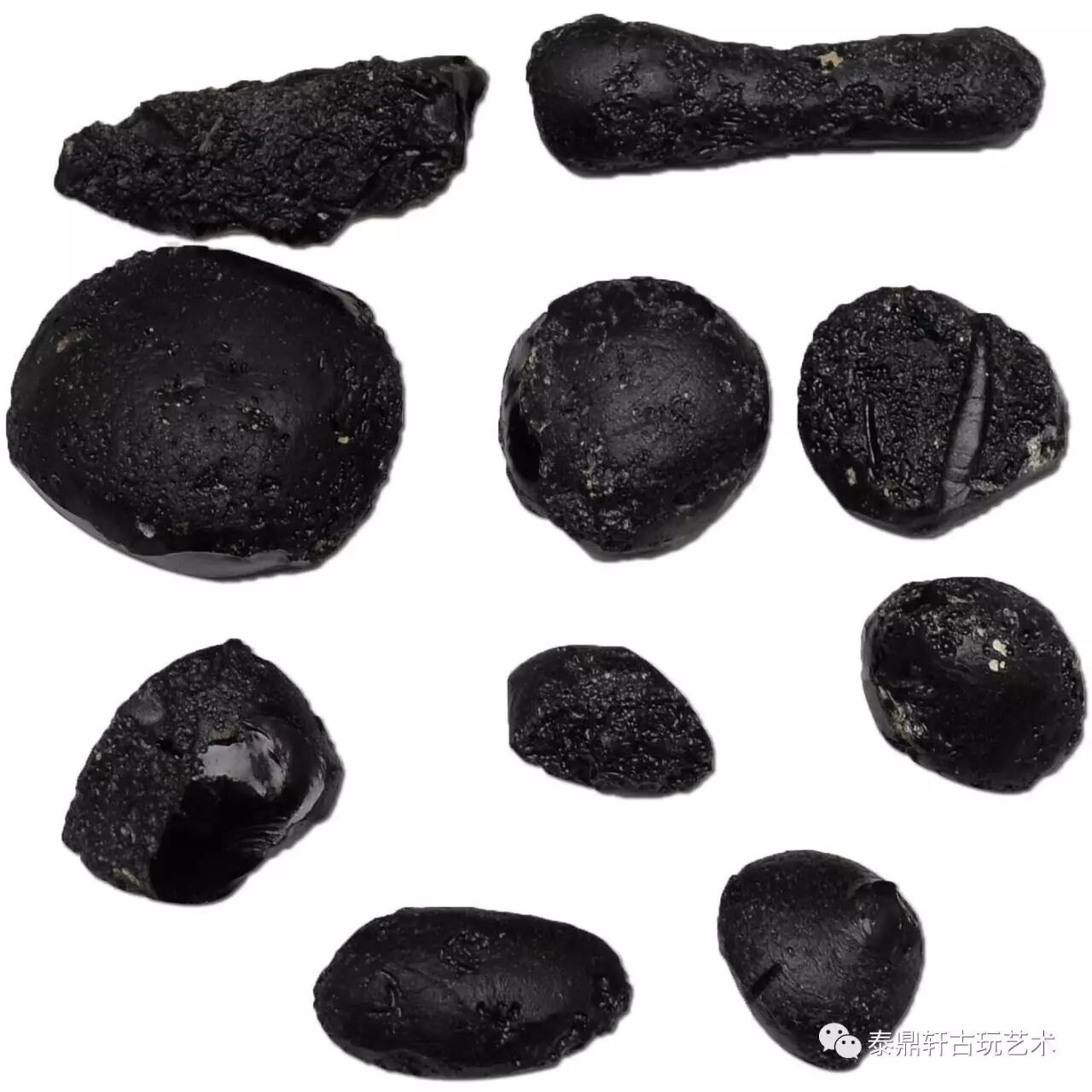 奇货可居丨成分优质的玻璃陨石一组