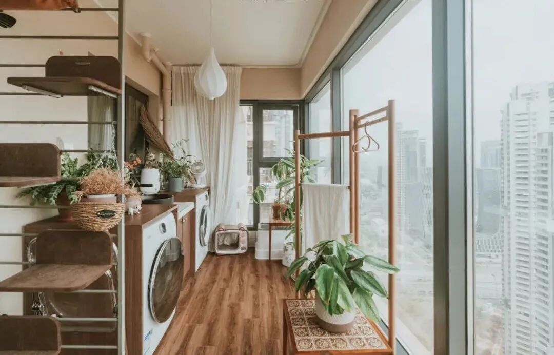 阳台这么装，比多买10㎡还值！