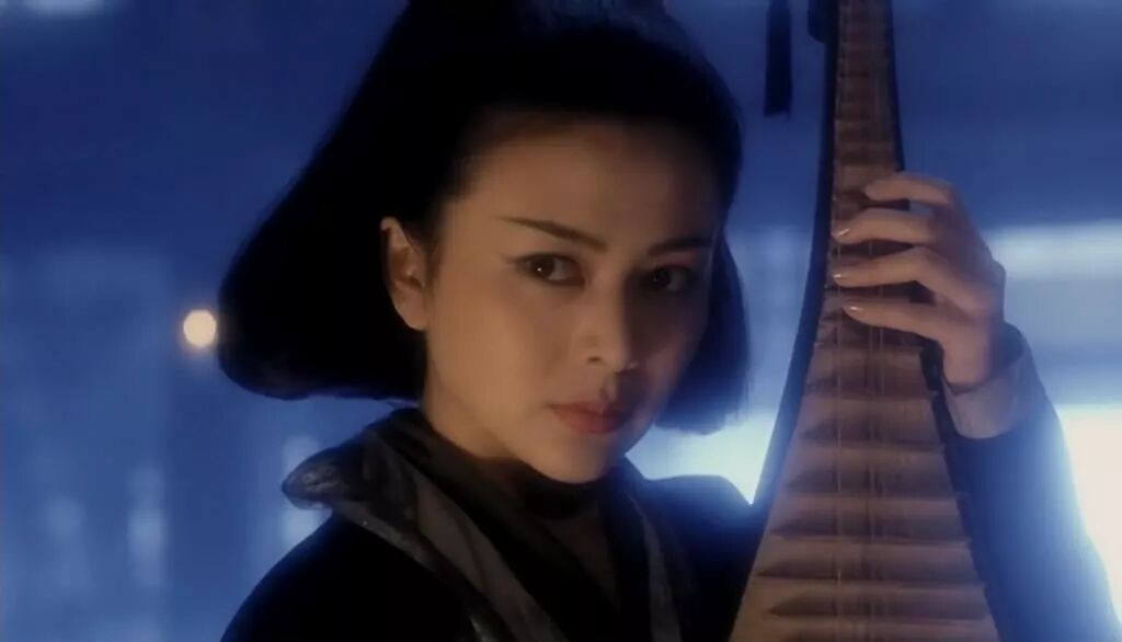 是《新仙鹤神针》仙气飘飘的蓝小蝶.