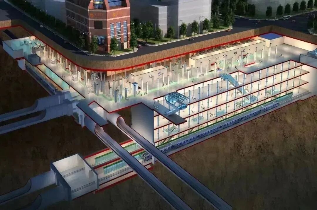 成都首座四线换乘地铁站！重要进展→插图4