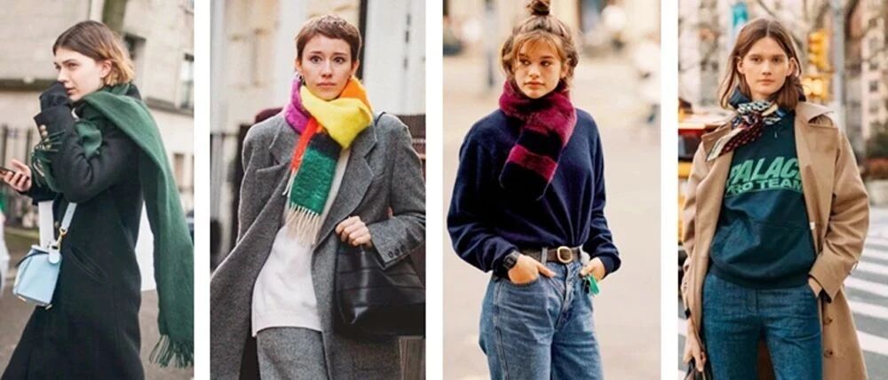 【Miuo】几张图让你明明白白，秋冬围巾颜色怎么搭
