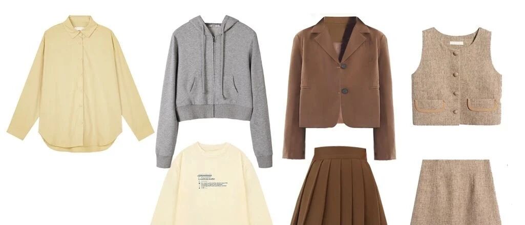 【Miuo】【胶囊衣橱】适合学生党的 平价秋季衣橱