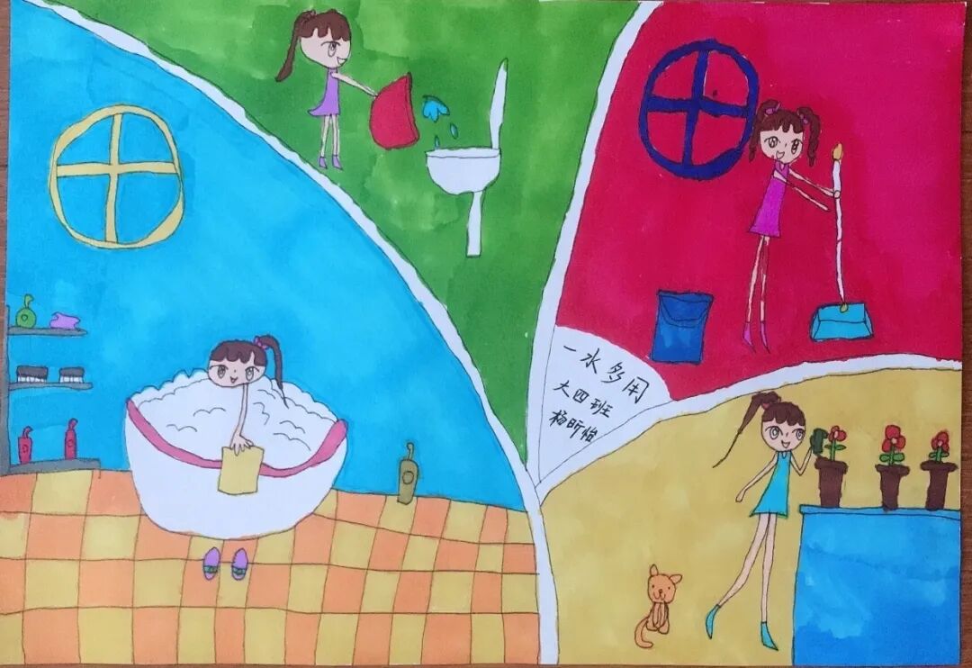 节水护水携手同行世界水日中国水周武幼福娃这样做