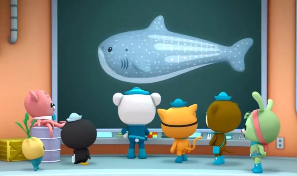 粤语故事海底小纵队与鲸鲨上