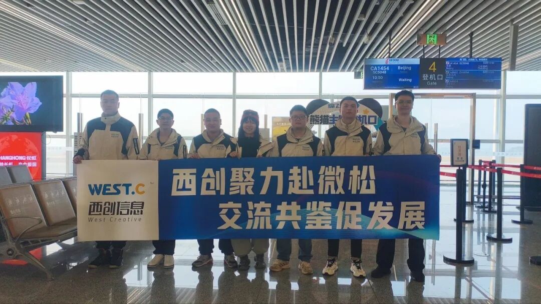 十年同行承初心 協同共啟新征程——西創聚力赴微松，交流共鑒促發展