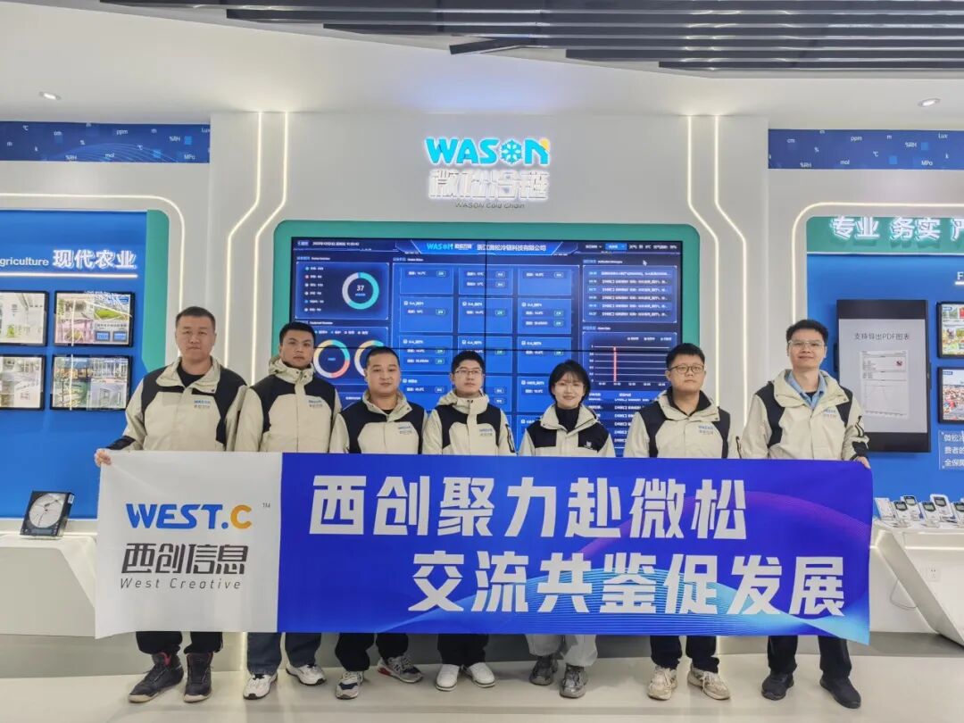 十年同行承初心 協同共啟新征程——西創聚力赴微松，交流共鑒促發展