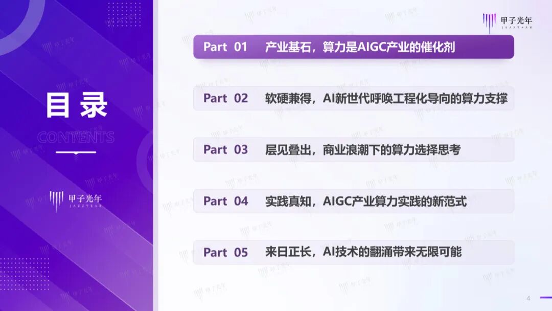 中国AIGC产业算力发展报告｜甲子光年智库