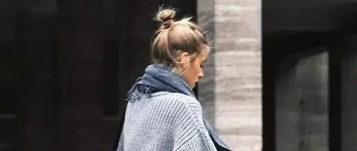 大毛衣+紧身裤，这样简约单品穿出不俗气质！