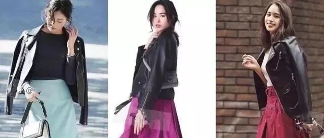 短款“小皮衣”怎么搭配才好看？温柔又减龄的穿搭更有时尚味道…