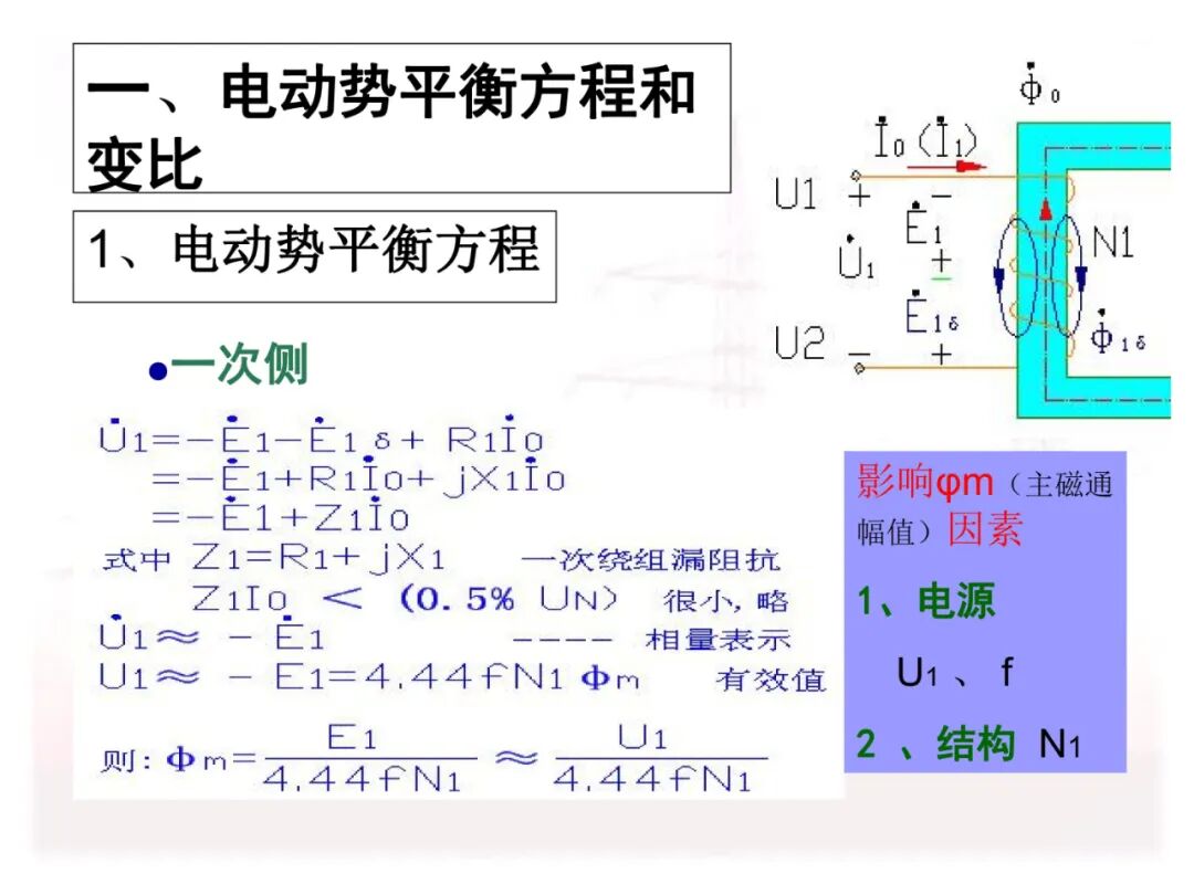 110页PPT讲解：配电变压器的原理及结构的图62