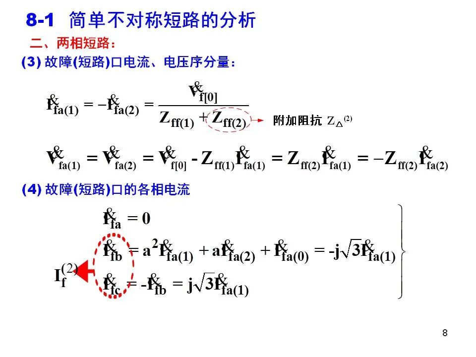電力系統不對稱故障的分析和計算的圖8