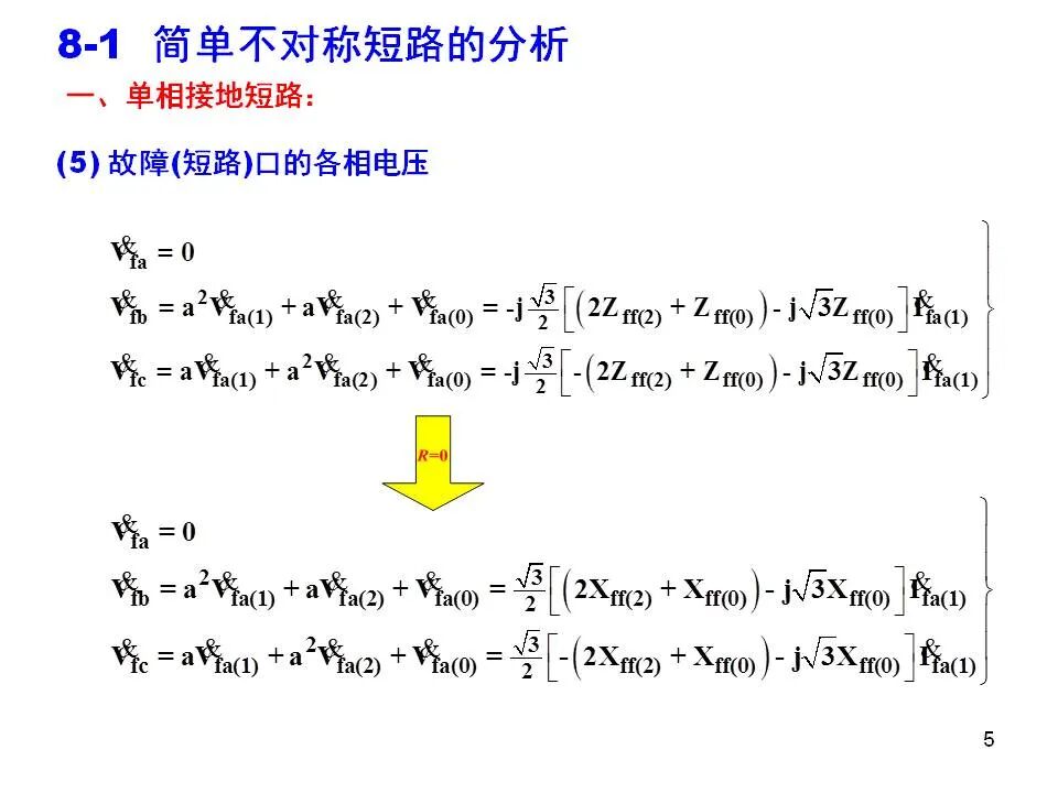 電力系統不對稱故障的分析和計算的圖5