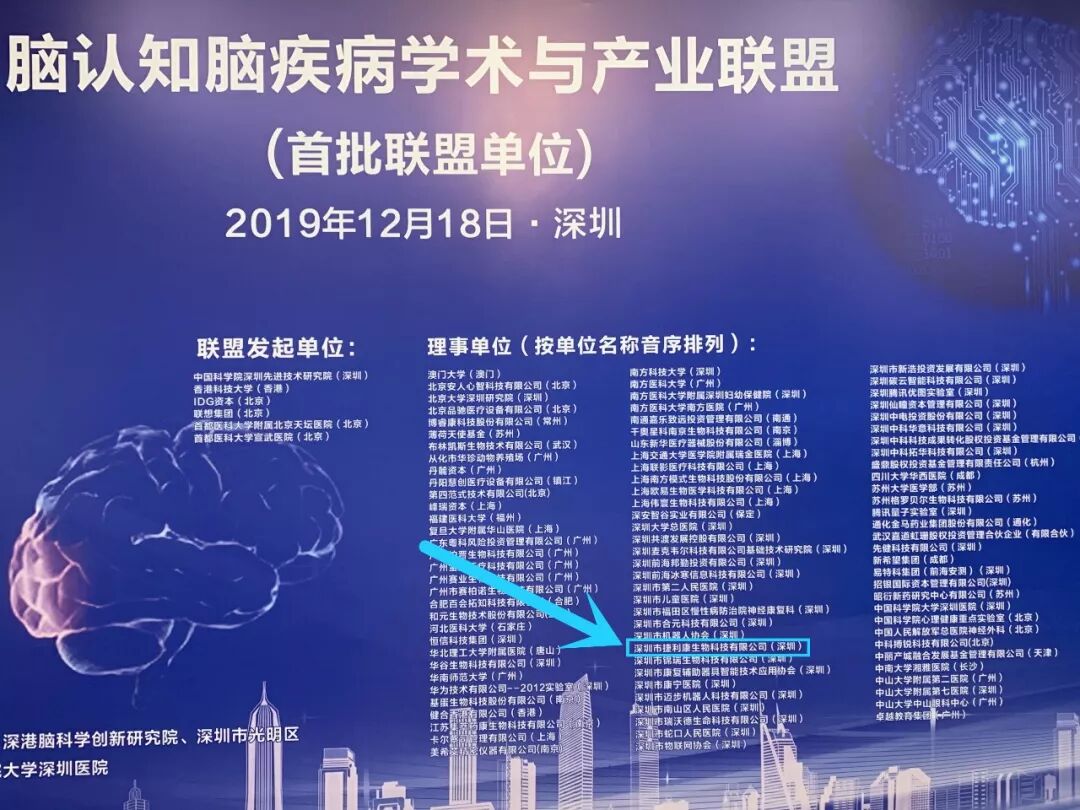 公司资讯|“脑认知脑疾病学术与产业联盟”成立,捷利康荣获首批联盟单位 公司资讯|“脑认知脑疾病学术与产业联盟”成立,捷利康荣获首批联盟单位