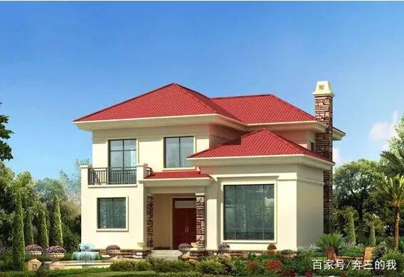 房子那么贵，不如回乡建别墅！5款最适合农村的二层别墅，18万