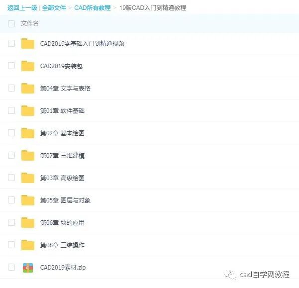 【CAD快速入门】CAD快速入门课程，入门到精通教程