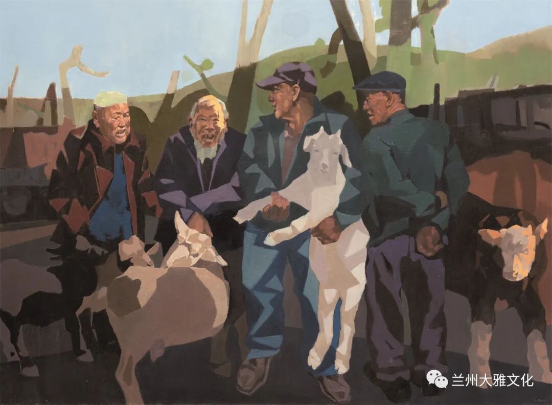 看展大美陇原首届甘肃青年优秀美术作品晋京展四