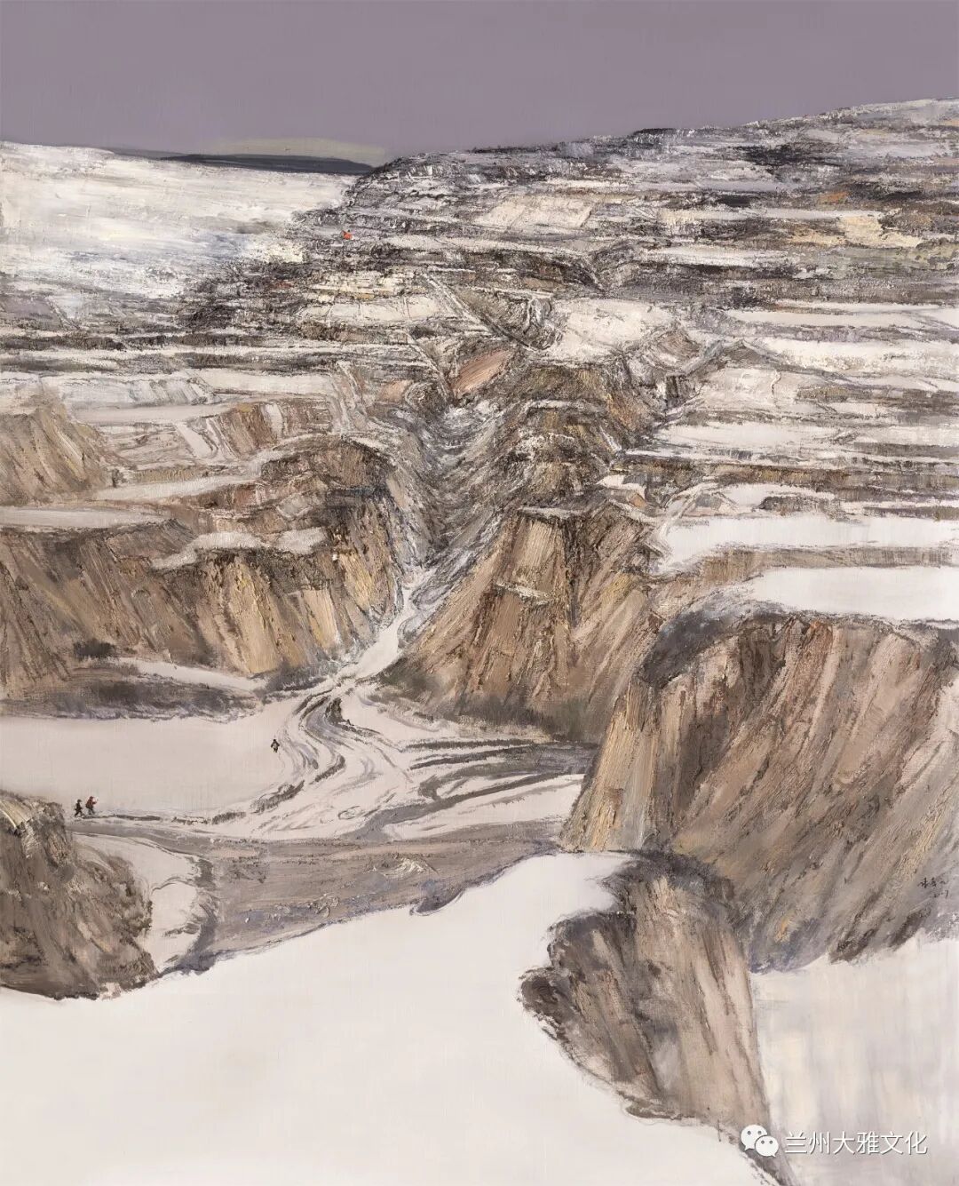 看展大美陇原首届甘肃青年优秀美术作品晋京展四