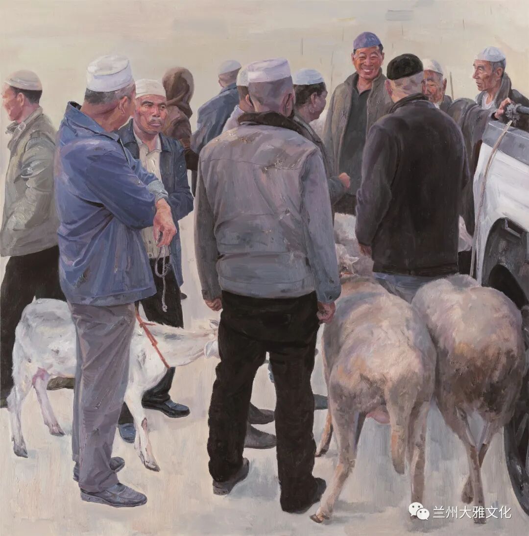 看展大美陇原首届甘肃青年优秀美术作品晋京展四