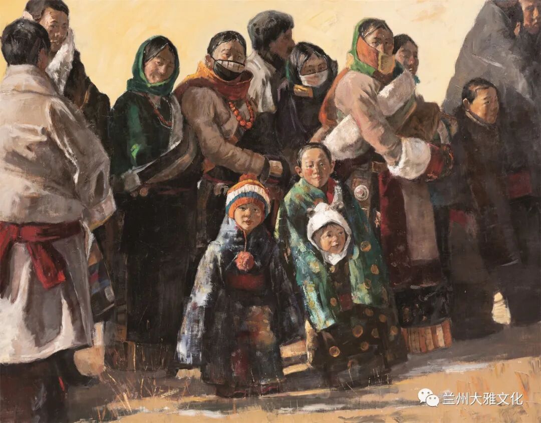 看展大美陇原首届甘肃青年优秀美术作品晋京展四