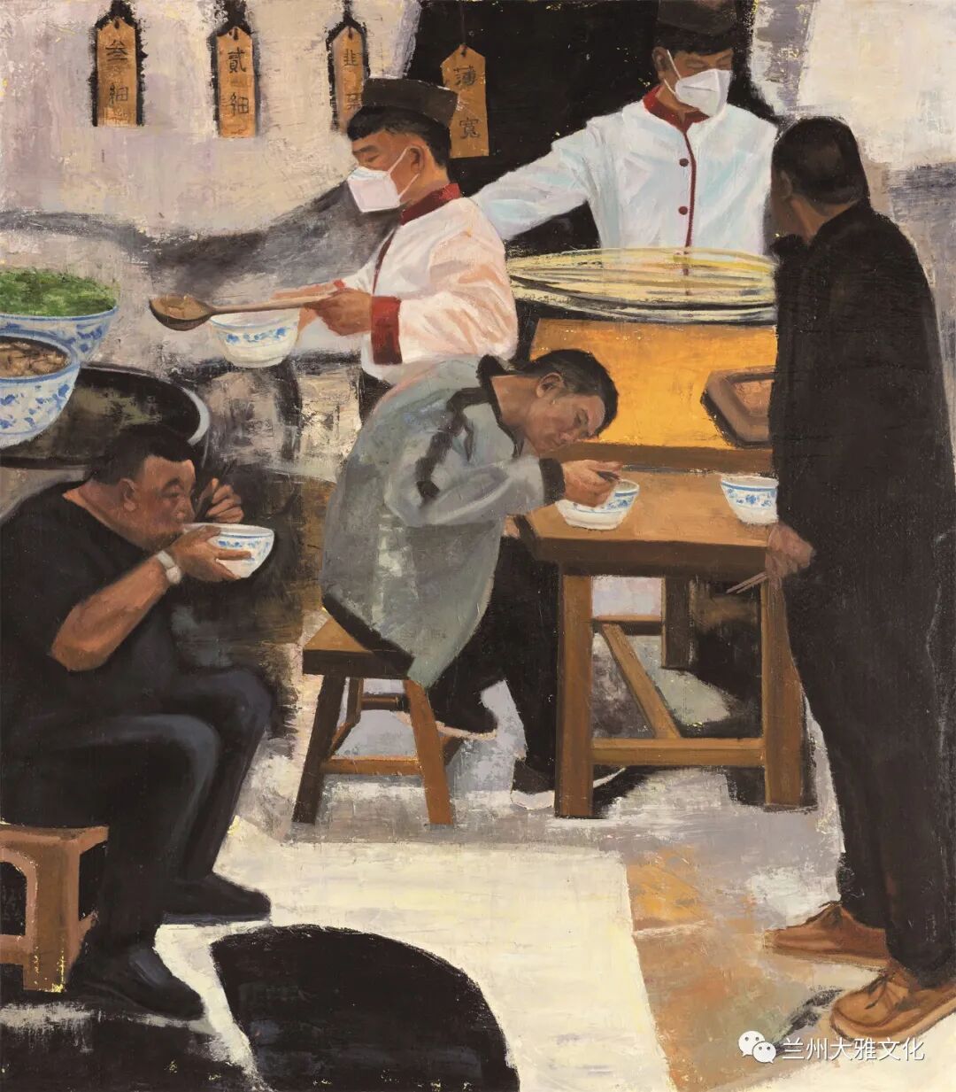 看展大美陇原首届甘肃青年优秀美术作品晋京展四