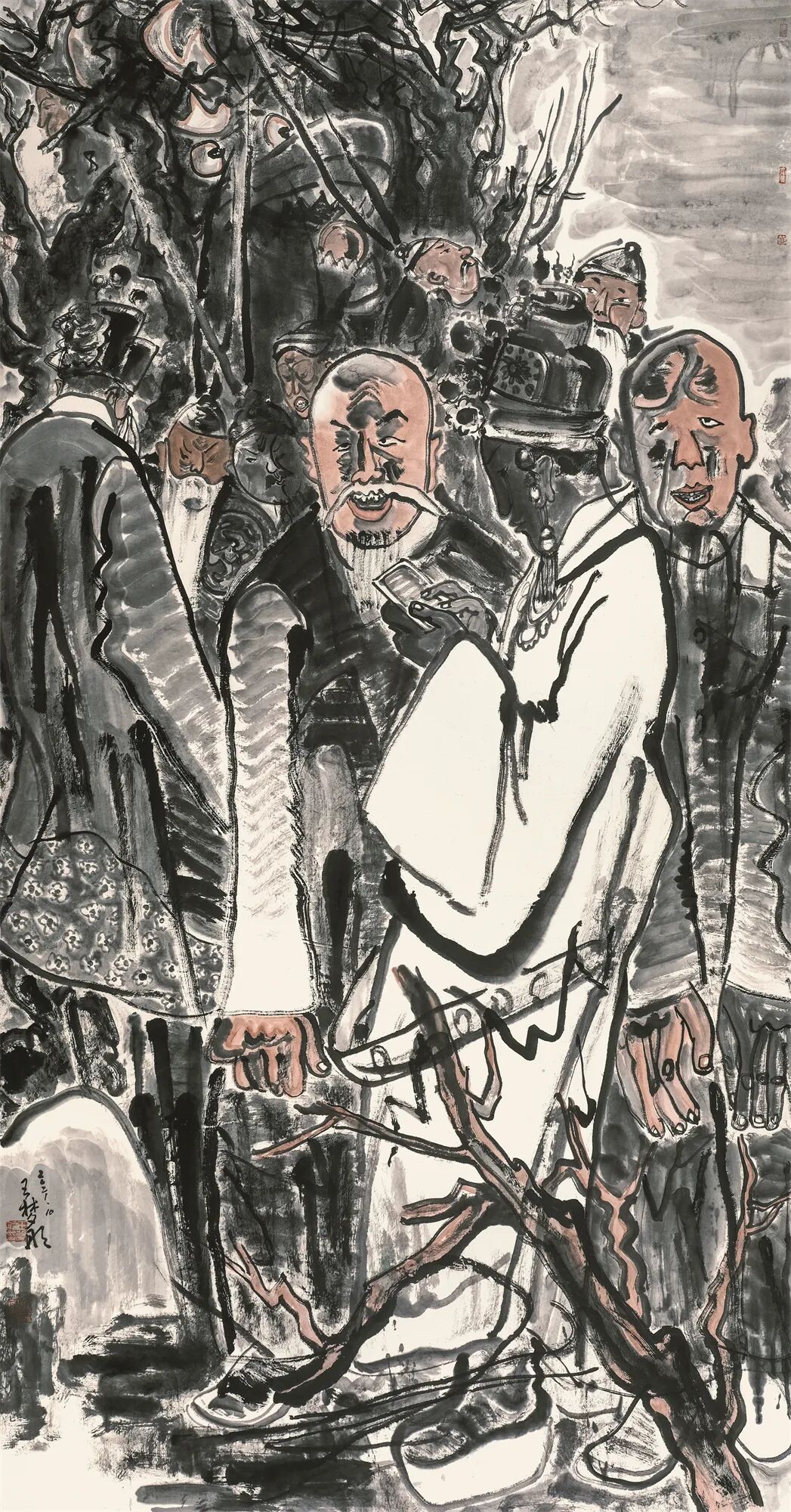 先后研修于李宝峰工作室,清华大学美术学院首届人物画创作高研班