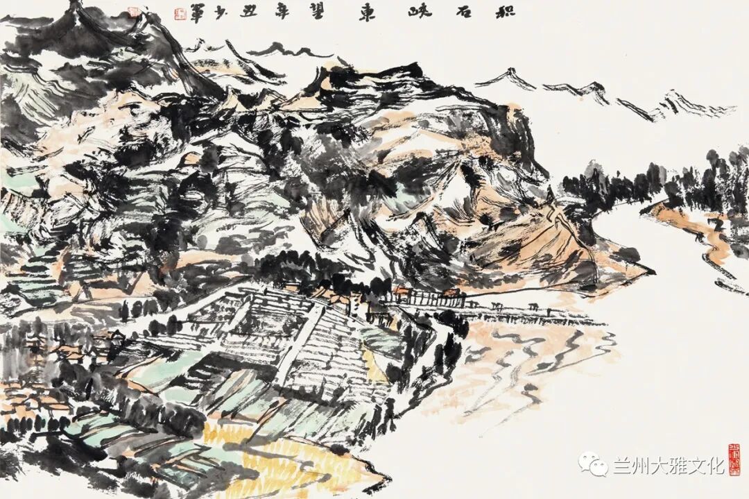 传承启新潜心践行骆少军尝试笔墨语言同地域特征的结合