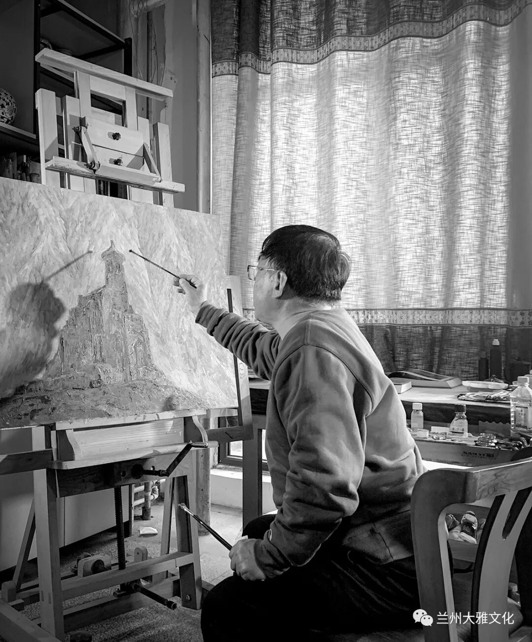 传承启新潜心践行陆志宏丝绸之路油画表现的再实践