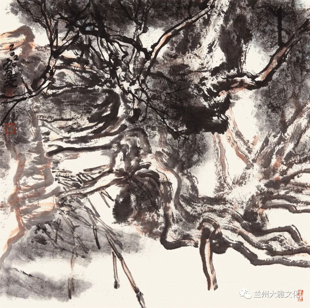大美陇原张宪文实相无相花鸟画主观意态拓展研究妙音树魂