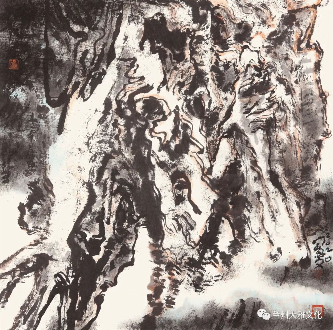 大美陇原张宪文实相无相花鸟画主观意态拓展研究妙音树魂