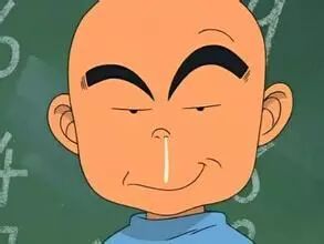 笑着吹了两个鼻涕泡