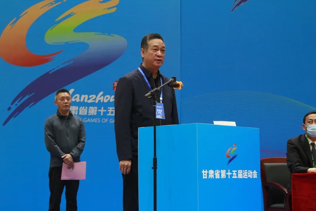 省运新闻甘肃省第十五届运动会青少年组射击比赛开赛仪式圆满举行