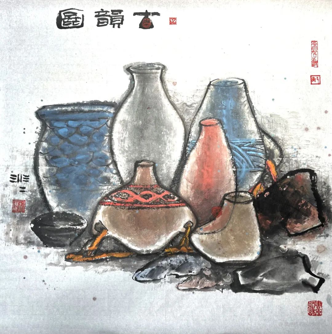 作品展示【第一期】 | 第四届“九九重阳•松鹤丹青”内蒙古中国画作品展 第36张