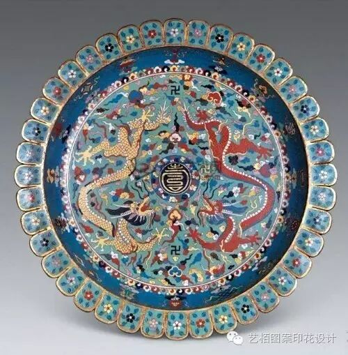 中国的景泰蓝比爱琴海深邃比摩洛哥辉煌