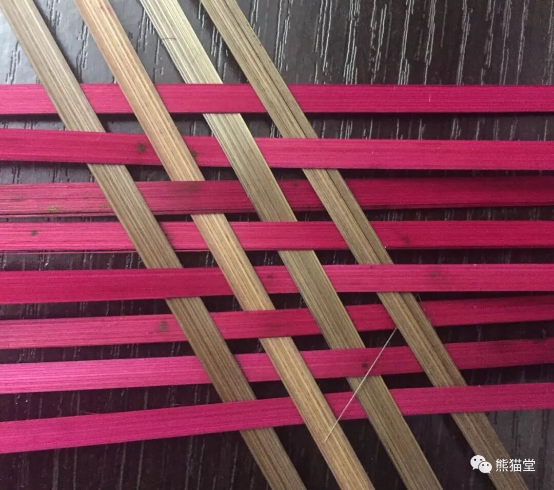竹编龟甲纹的另类做法