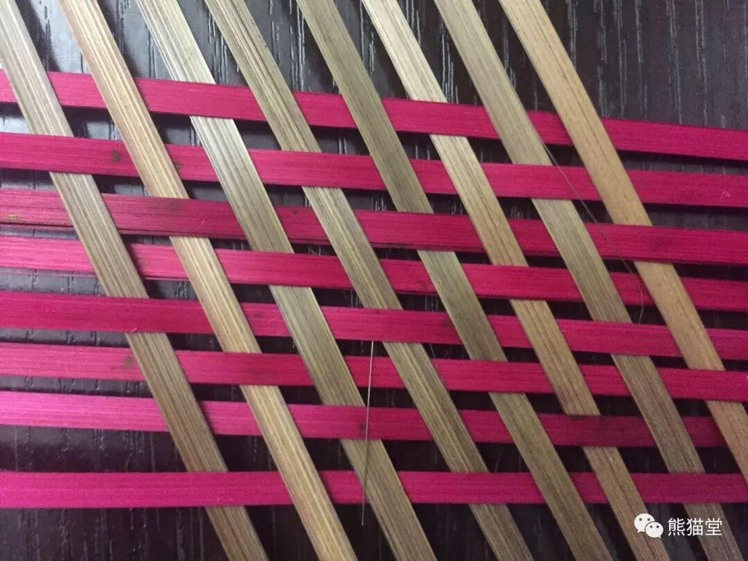 竹编龟甲纹的另类做法