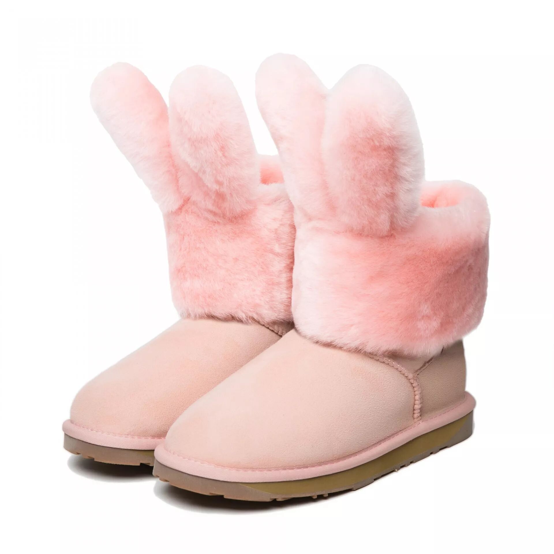 新品别再乱买鞋子了有这一鞋两穿的兔兔鞋就足够过冬