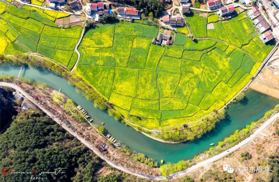 汉中油菜花海线路攻略！看完直呼：世界那么大，我要去看看！