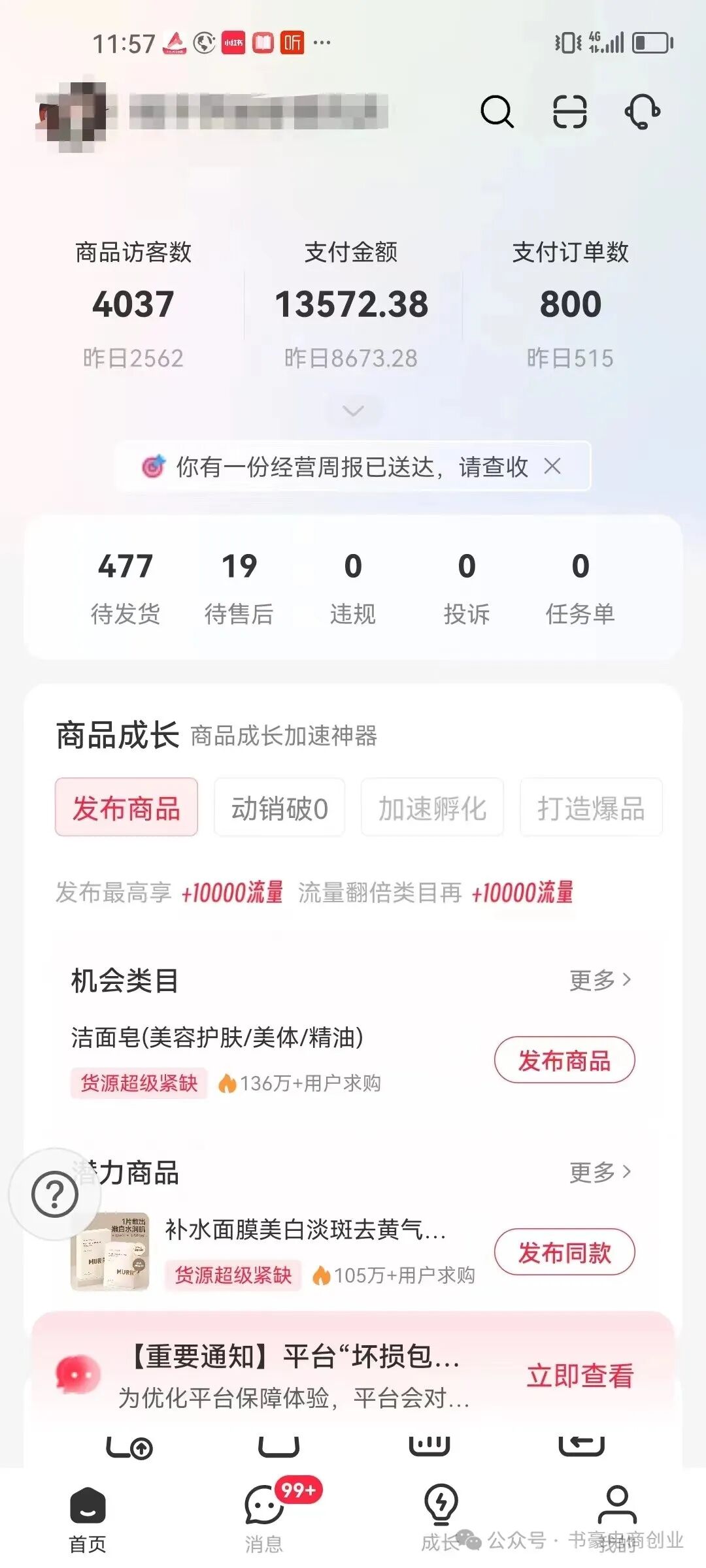 小红书电商，没有技术