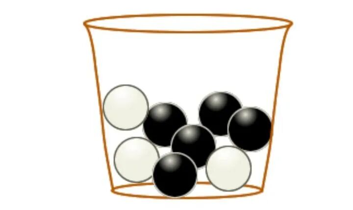 它就好比一个罐子里装着100个球,有些是黑球,有些是白球,一个人从罐子