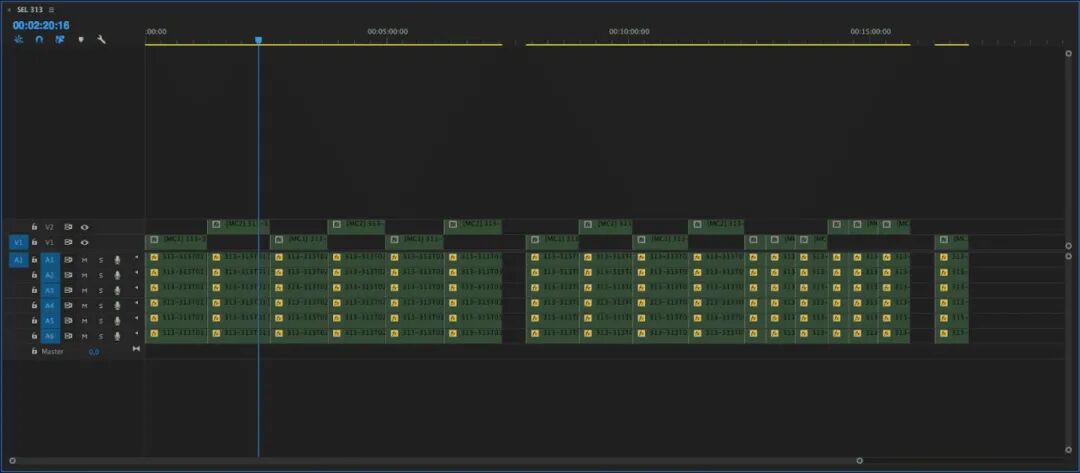 视频后期制作流程之剪辑