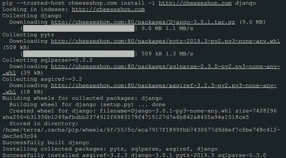 用树莓派打造便携式 PyPI 服务器