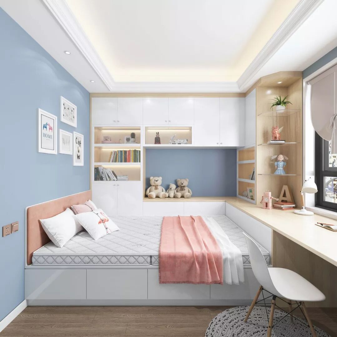 榻榻米很鸡肋？那是你没装对！这样设计实用又好看~