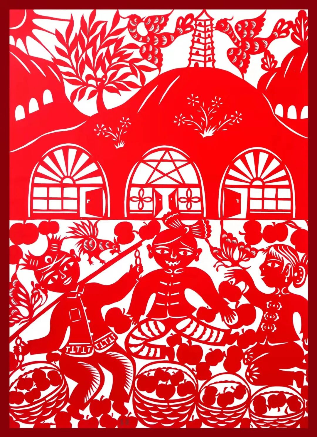 项目延安过大年2022年春节文化旅游系列活动之剪纸艺术展二年味儿篇