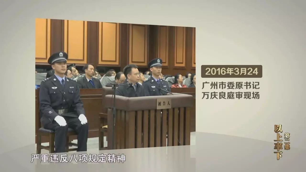 中纪委纪录片第二集万庆良谷春立现身忏悔