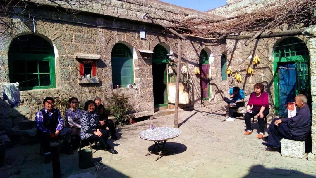 童年的农村小院，现在的别墅庭院