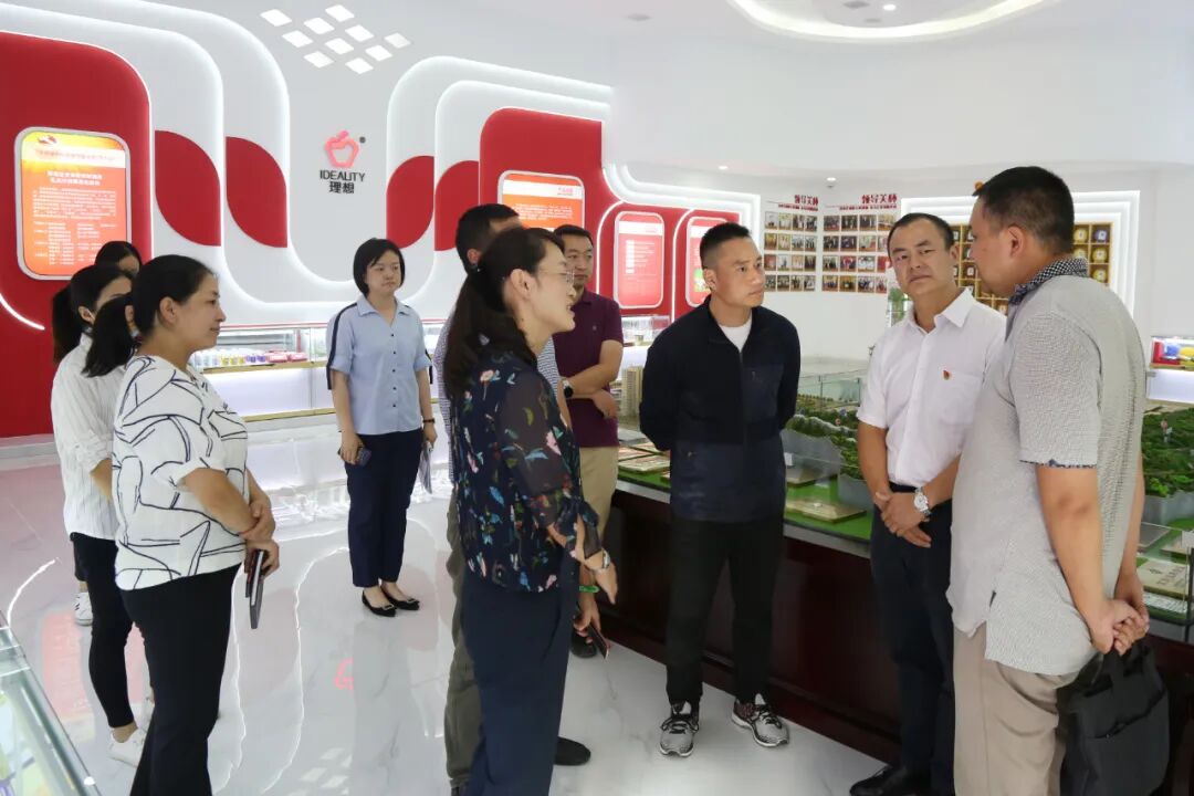 昆明市委组织部组织四处处长赵国良一行莅临理想指导工作