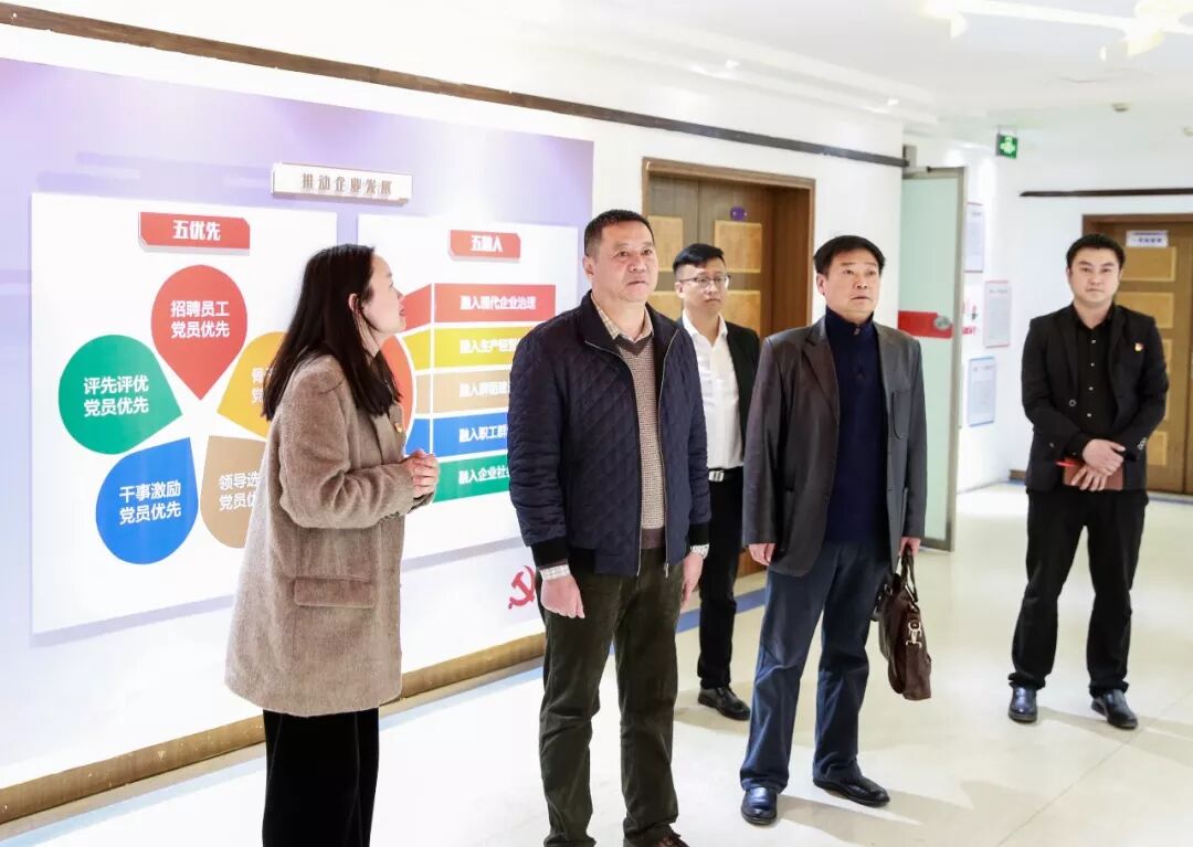 云南省公安厅经侦总队李勇明一行走访理想