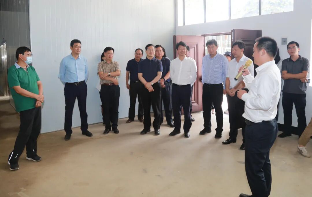 中国工程院党组书记、院长李晓红一行赴澜沧云辉酒业调研，澜沧云辉酒业当天正式投产