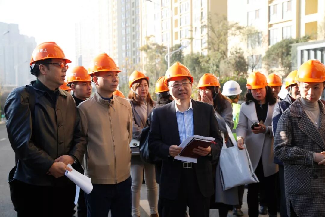 理想焦家良参加调研龙院上峰村民回迁房建设工作