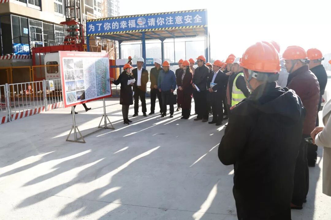 理想焦家良参加调研龙院上峰村民回迁房建设工作